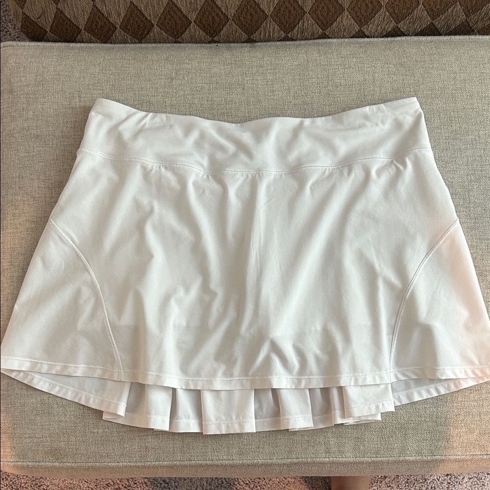 White lulu Tennis/golf Skirt